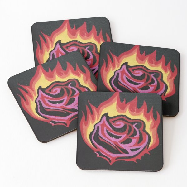 Item preview, Flaming Rose designed and sold by Cartoons1996.