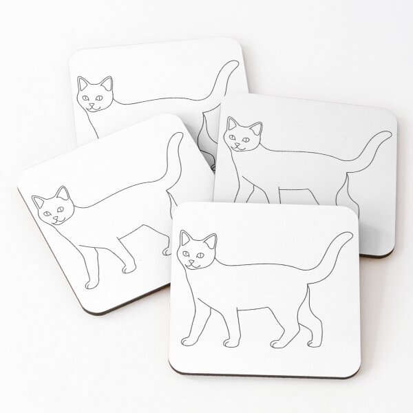 Item preview, Cat Friendly 1 Line Art Gift designed and sold by OneLine Studio.