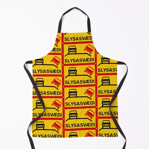 Item preview, Accident Risk (Slysasvæði) - Icelandic Road Sign designed and sold by Signs of Iceland.