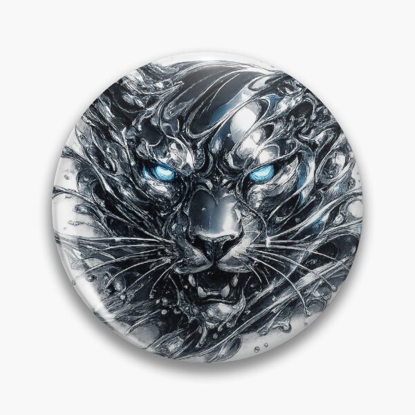 Item preview, Chrome Panther | Liquid Metal Predator designed and sold by rigelcreation.