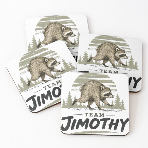 Item preview,  Team Jimothy Raccoon Vintage Distressed Funny Meme designed and sold by Devilians92.