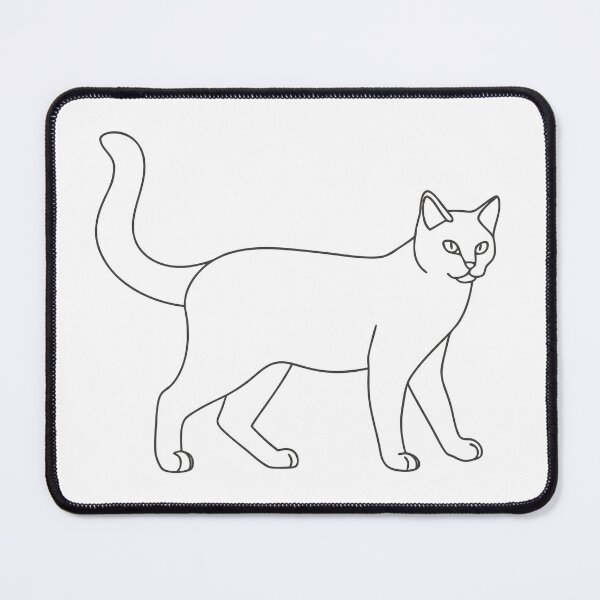 Item preview, Cat Friendly 2 Line Art Gift designed and sold by OneLine Studio.