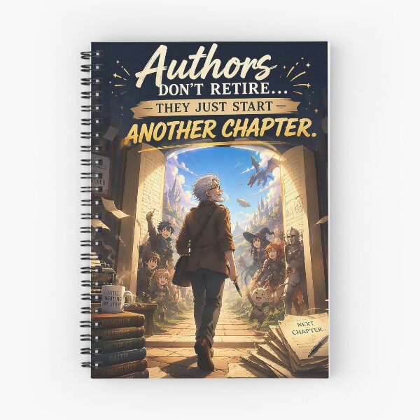 Item preview, Authors don't retire designed and sold by upbooks.