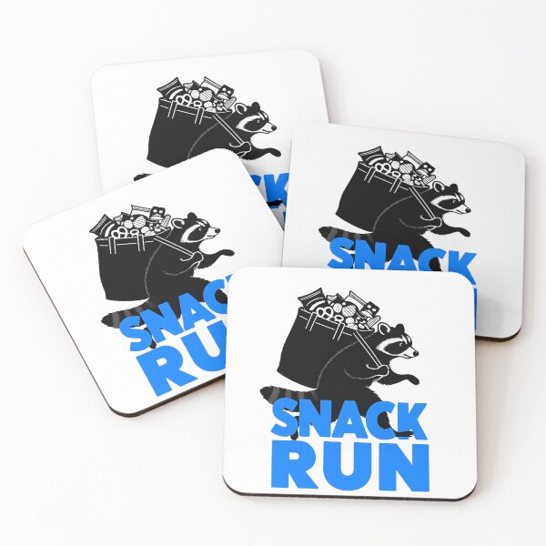 Item preview, Snack Run – Raccoon on a Mission designed and sold by BadPandaCore.