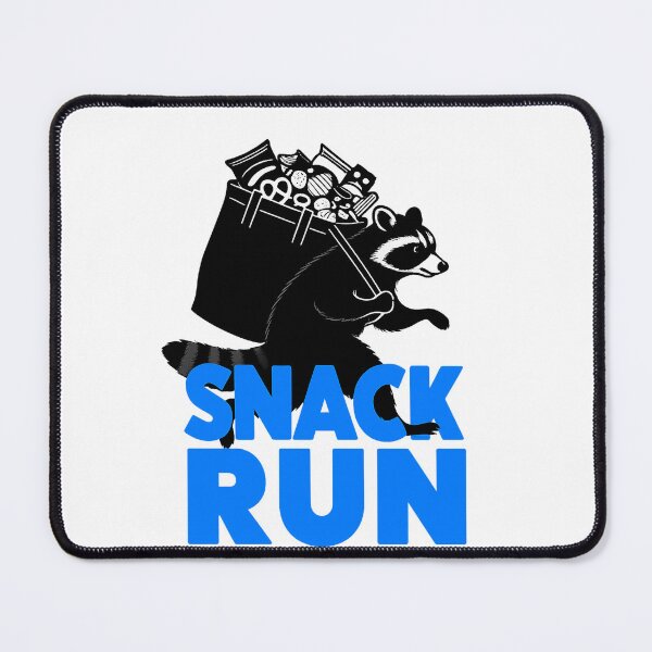 Item preview, Snack Run – Raccoon on a Mission designed and sold by BadPandaCore.