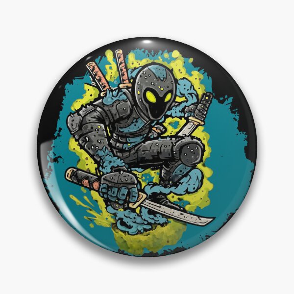 Item preview, Lucha Libre - Cyberpunk Luchador Ninja Anime Art | Sci-Fi Wrestler Character Design designed and sold by Coder-T.