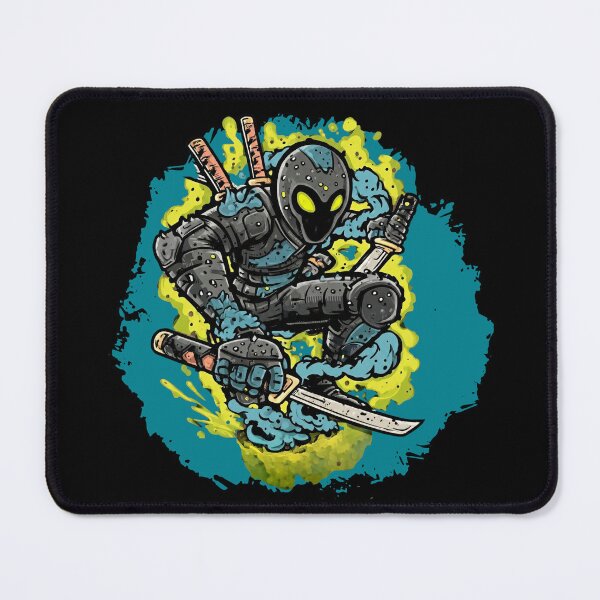 Item preview, Lucha Libre - Cyberpunk Luchador Ninja Anime Art | Sci-Fi Wrestler Character Design designed and sold by Coder-T.