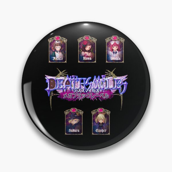 Item preview, Flanked by Five Gothic Anime Character Portraits designed and sold by Cnajera.