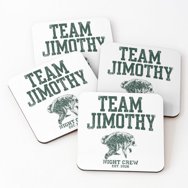 Item preview, Team Jimothy Night Crew Est 2026 Vintage College Raccoon designed and sold by Devilians92.