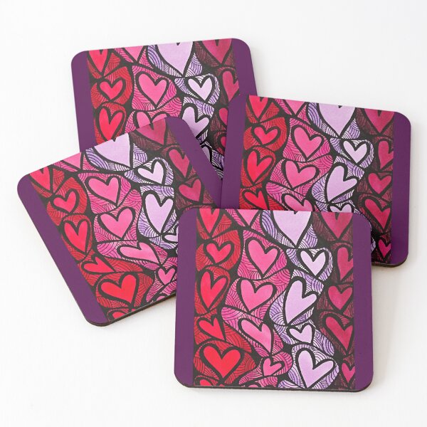 Item preview, Zentangle Hearts designed and sold by Cartoons1996.