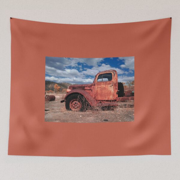 Item preview, Rusty Old Ford Ute designed and sold by VictoriaAugust.