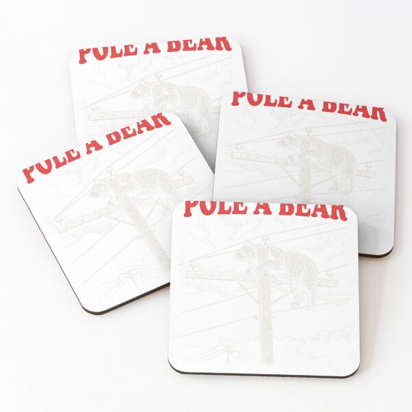 Item preview, Pole-a-Bear Power Line Pun designed and sold by KireVeronica.