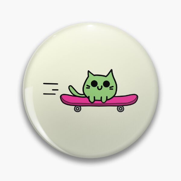 Artikelvorschau, Skateboard Katze entworfen und verkauft von chantelbrayl33n.