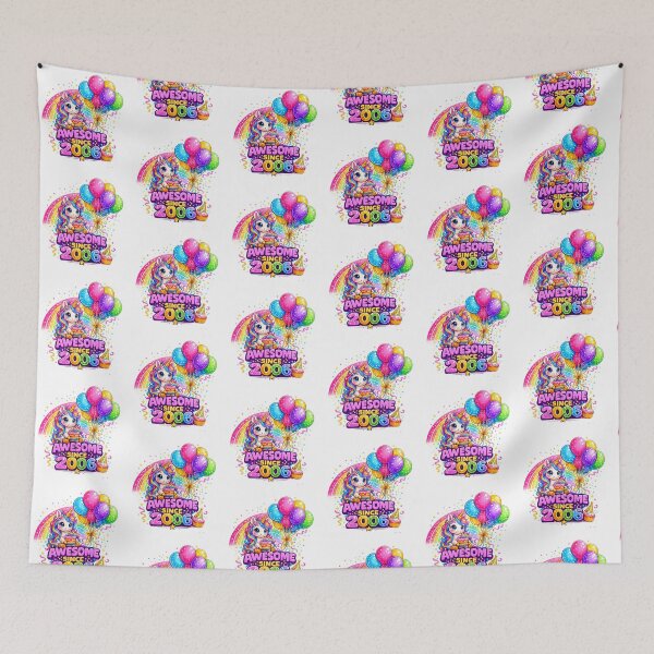 Item preview, 20 Years Old Awesome Since 2006 Unicorn 20th Birthday designed and sold by QuiteOrbit.