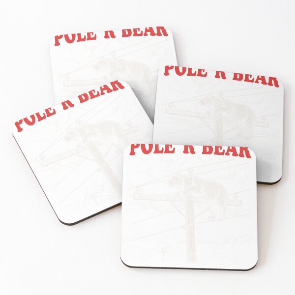 Item preview, Pole R Bear Utility Worker Pun designed and sold by KireVeronica.