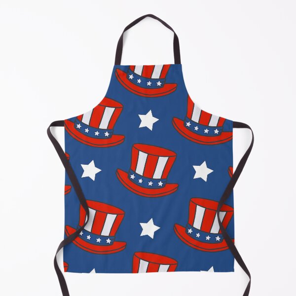 Item preview, Retro Uncle Sam Hat and Stars Patriotic Pattern designed and sold by Aumpuk.