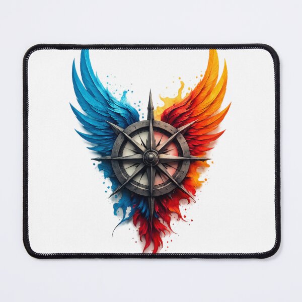 Item preview, Winged Compass Adventure Wears designed and sold by Stickershutter.