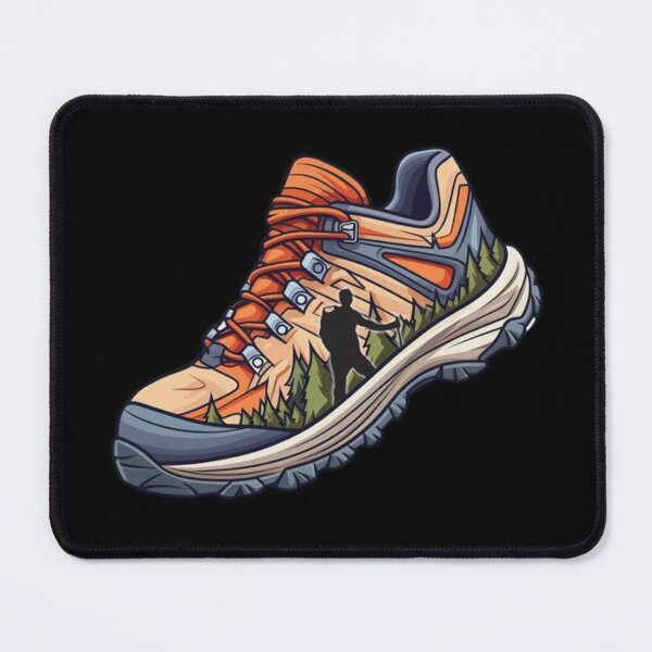 Item preview, Trail Ready – Hiking Boot & Mountain Adventure Design for Outdoor Lovers designed and sold by Palette & Hue.