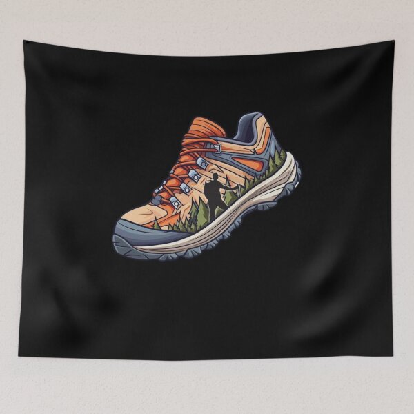 Item preview, Trail Ready – Hiking Boot & Mountain Adventure Design for Outdoor Lovers designed and sold by Palette & Hue.