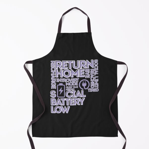 Item preview, Social Battery Low? Return Home & Recharge Funny Introvert T-Shirt designed and sold by RteesStudio.