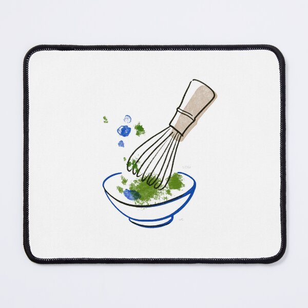 Item preview, Matcha Whisk Sticker | Hand Drawn Chawan Bowl Illustration designed and sold by Ramona-Gliga.