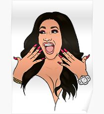 Cardi B Poster
