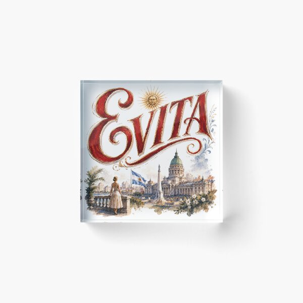 Item preview, Evita the Musical designed and sold by Lyric Vault - Rock on.