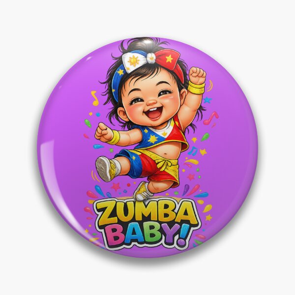 Item preview, Zumba Baby! – Cute Filipino Girl Dancing! designed and sold by FlipFlopTeesCo.