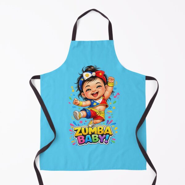 Item preview, Zumba Baby! – Cute Filipino Girl Dancing! designed and sold by FlipFlopTeesCo.