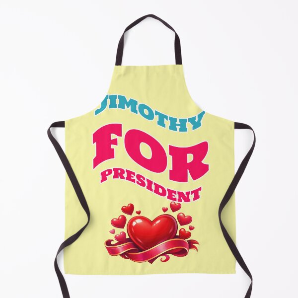 Item preview, Jimothy For President campaign slogan with heart designed and sold by Mauswohn.