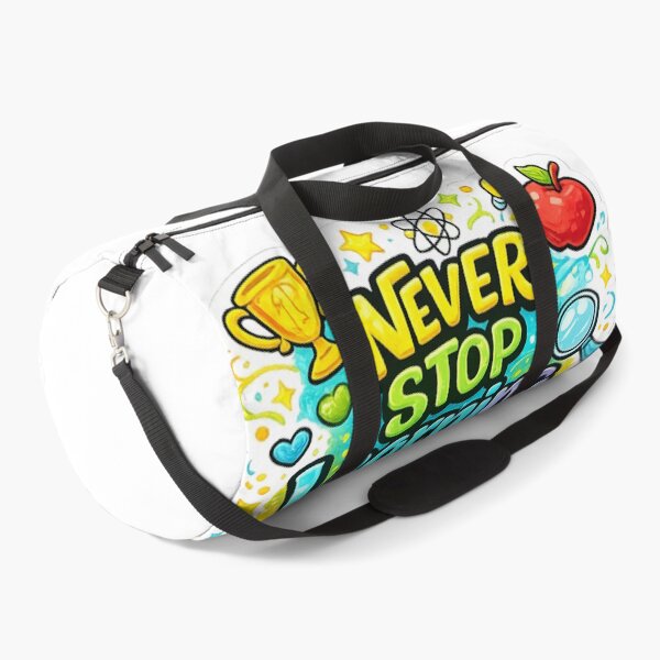Item preview, Never Stop Learning Motivational Education Quote  Cute School Vinyl Decal designed and sold by MR4me.