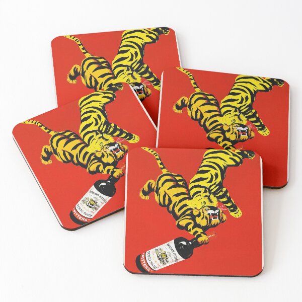 Item preview, Vintage Retro Tiger Bottle Advertisement designed and sold by walterswan.
