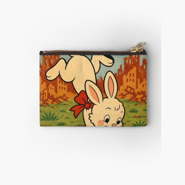 Item preview, Down the Rabbit Hole | Vintage Mid-Century Storybook Illustration designed and sold by Second Thought Studio.