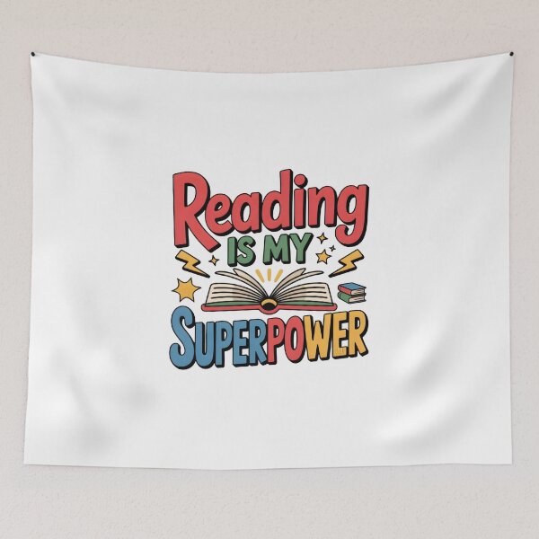 Item preview, Reading Is My Superpower designed and sold by nimmitrends.
