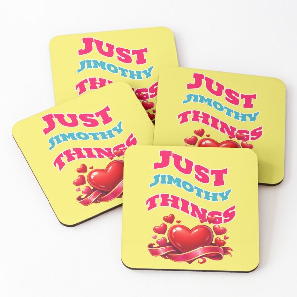 Item preview, Just Jimothy Things, funny raccoon saying designed and sold by Mauswohn.