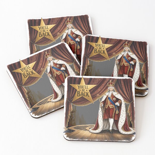 Item preview, King George - Hamilton - You'll Be Back! designed and sold by Lyric Vault - Rock on.
