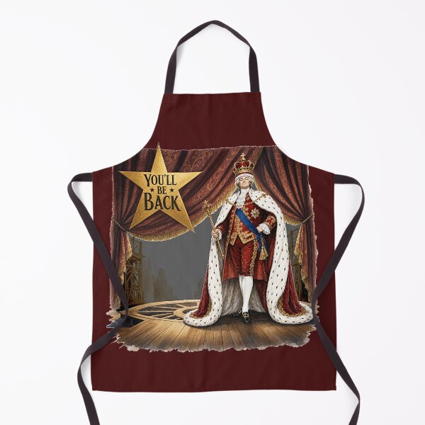 Item preview, King George - Hamilton - You'll Be Back! designed and sold by Lyric Vault - Rock on.