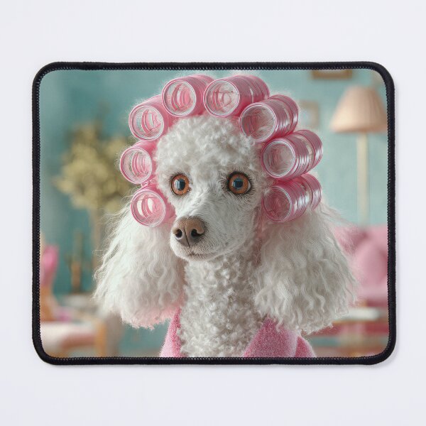 Item preview, Poodle with Curlers designed and sold by Elisabeth Lucas.