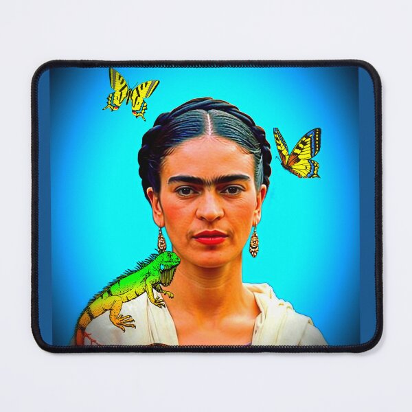 Item preview, Frida Kahlo Iguana Butterflies designed and sold by FridaArtGallery.