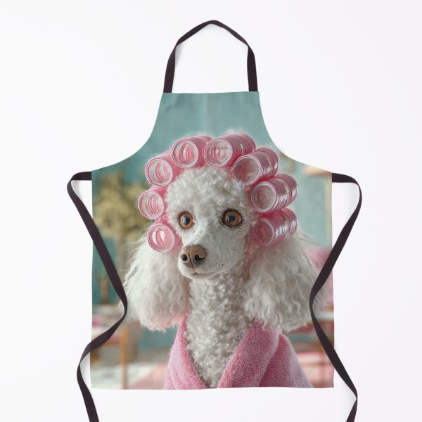 Item preview, Poodle with Curlers designed and sold by Elisabeth Lucas.