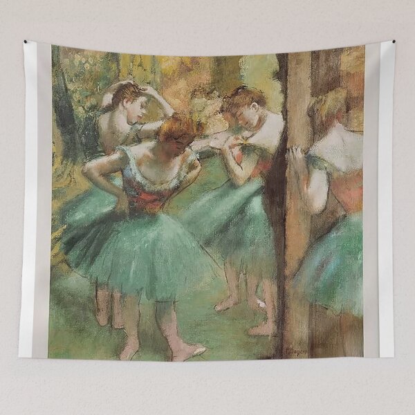 Item preview, Classic Ballerina Dancers Impressionist Painting designed and sold by jeangodeman.
