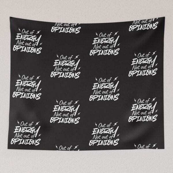 Item preview, Energy Not Out of Opinions Funny Introvert Quote T-Shirt  designed and sold by RteesStudio.