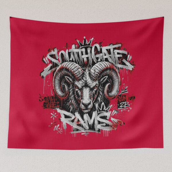 Item preview, South Gate Rams -graffiti style designed and sold by theL3Studio.