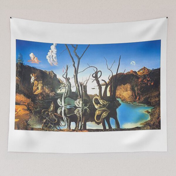 Item preview, Surreal Landscape Reflection Trees Lake designed and sold by jeangodeman.
