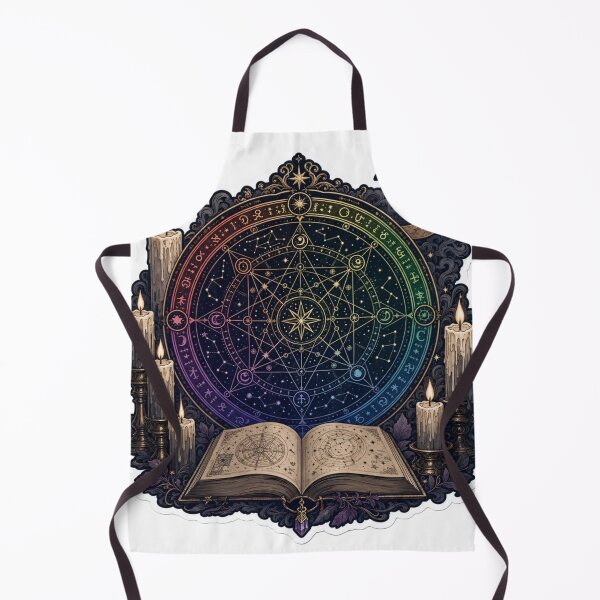 Item preview, Queer Witch Spell Circle Rainbow Runes Candles Books Dark Academia LGBTQ Emblem designed and sold by StickyGuys.