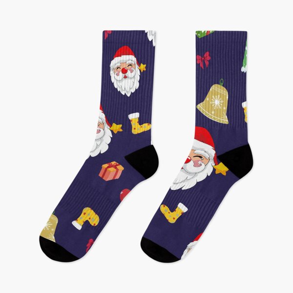 Item preview, Cute Cartoon Santa Claus and Christmas Gifts Pattern designed and sold by Aumpuk.