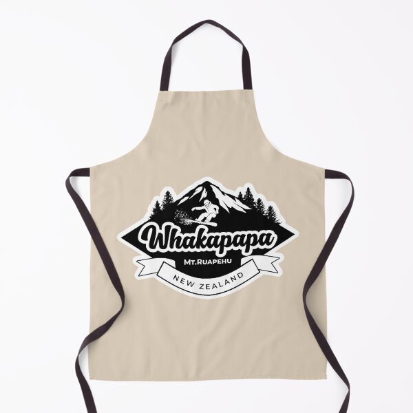 Item preview, Whakapapa Ski field in Black designed and sold by MY NEW ZEALAND.
