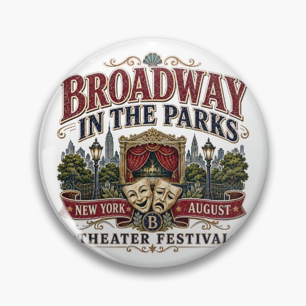 Item preview, Broadway Theater Festival Parks Celebration Design designed and sold by IRON WINGS /USAF.