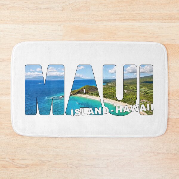 Item preview, MAUI ISLAND Hawaii - Makena State Park Oneloa Beach Sunny Day designed and sold by Adam Gormley.
