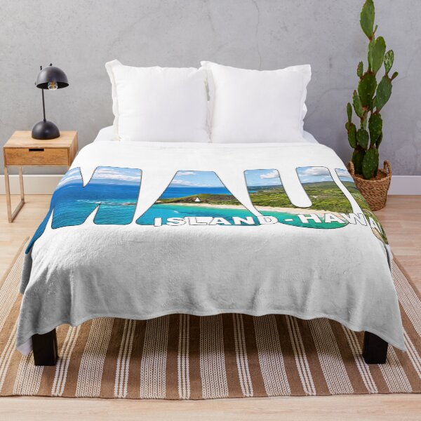 Item preview, MAUI ISLAND Hawaii - Makena State Park Oneloa Beach Sunny Day designed and sold by Adam Gormley.